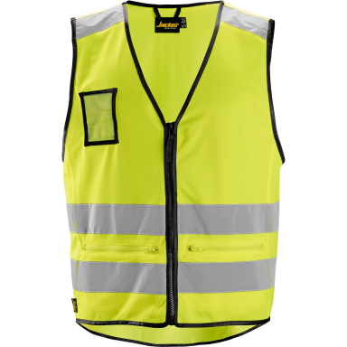 Snickers 4310 AllroundWork Vest varsel, gul