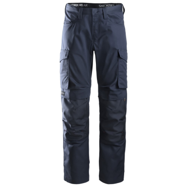 Snickers Workwear 6801 Arbeidsbukse marineblå knebeskyttelseslomme