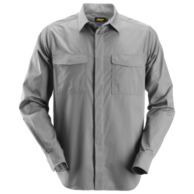 Snickers Workwear 8510 Håndværkerskjorte grå