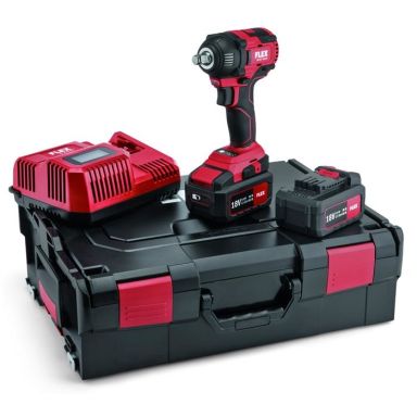 Flex ½" IW 18.0-EC Slagnøgle med batteri og oplader