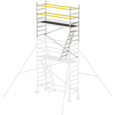 W.steps WRT 750XR-2,0 EXT Udbygningssæt til rullestillads, 2500x750 mm