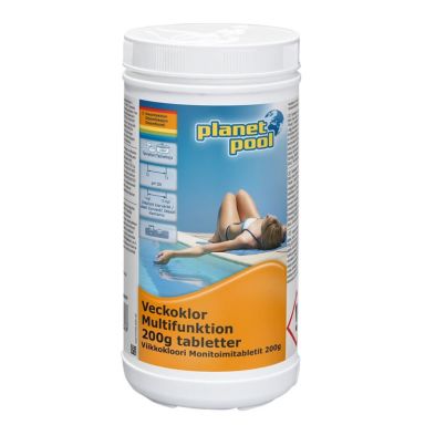 Planet Pool Multifunktion Ugentlige kløer 20 g tabletter, 1 kg