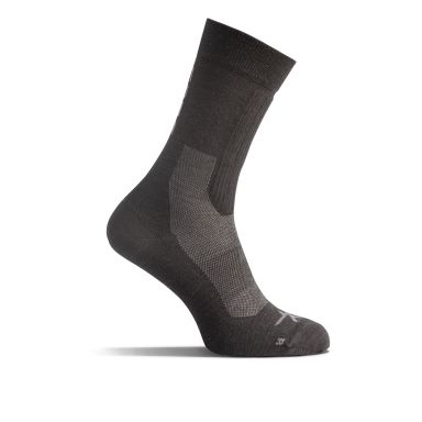 Solid Gear Combo Wool Sock Mid Strømpe halvhøj, merinould, sort, 1 par
