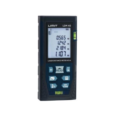 Limit LDM 40 Avstandsmåler inkl. batterier