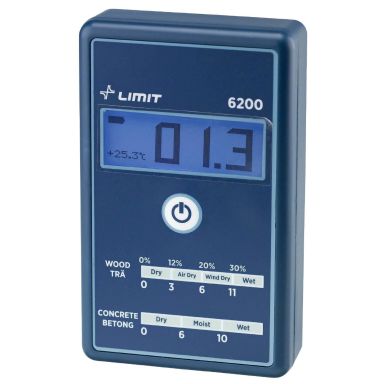 Limit 6200 Fugtighedsmåler inkl. batteri