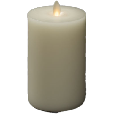 Konstsmide 1621-115 Vaxljus batteridrivet, 8,1x15,2 cm, timer 5h