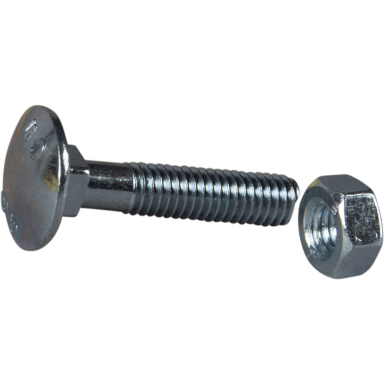 ESSVE 540102 Vognbolt M6, forsinket, 4-pakning