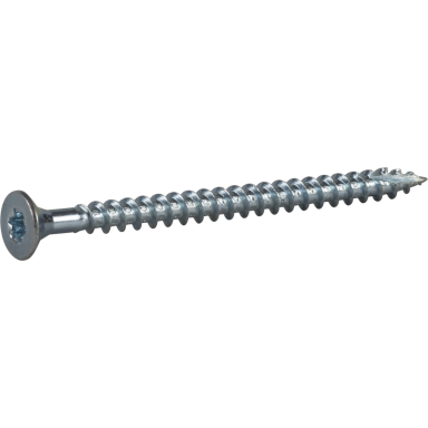 ESSVE 123189 Träskruv 5 mm Ø, TX25, helgängad, försänkt, FZB