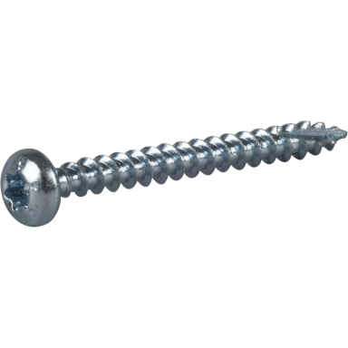 ESSVE 127137 Træskrue 4 mm Ø, TX20, fuldt gevind, FZB