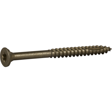 ESSVE 417148 Træskrue 8 mm Ø, forsænket, CorrSeal, 5-pak