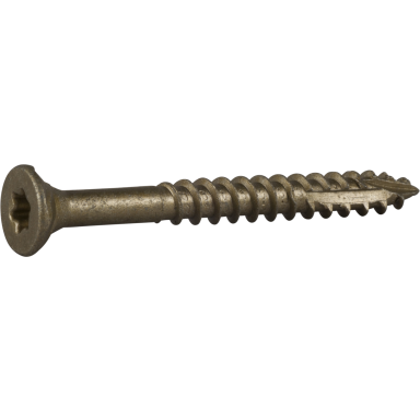 ESSVE 417146 Træskrue 8 mm Ø, forsænket, CorrSeal, 5-pak
