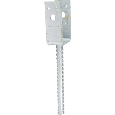 ESSVE 951616 Stolpesko 4 mm, type U, galvaniseret
