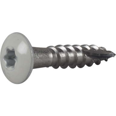 ESSVE 490406 Rännkroksskruv 4,8 mm Ø, vit, TX20