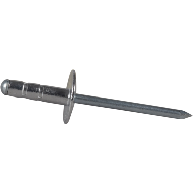 ESSVE 66629 Multinagel 4,8 mm Ø, ALU/STÅL, stort kulehode