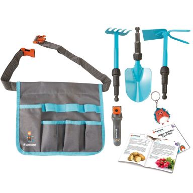 Gardena 16866 Værktøjssæt til børn, med bæltetaske