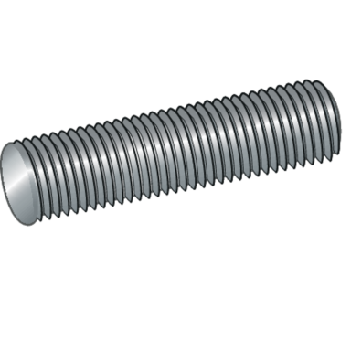 ESSVE 62110810 Kierretanko täyskierteinen, FZV 8.8, 1 m