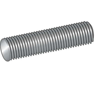 ESSVE 62111150 Gjengestang helgjenget, FZB 8.8, 1 m