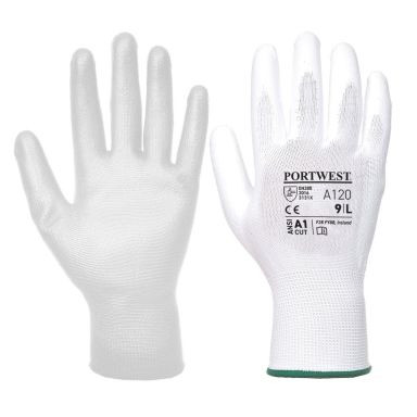 Portwest A120 Handske vit, PU