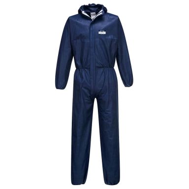 Portwest BizTex SMS Engångsoverall typ 5/6, marinblå, 50-pack