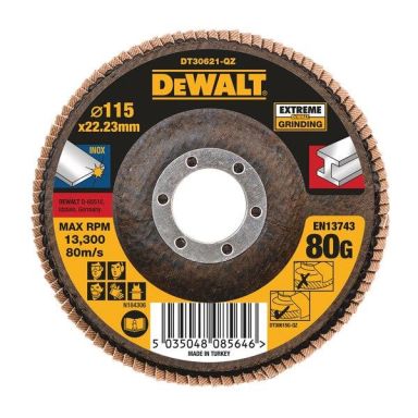 Dewalt DT30622-QZ Lamelslibeskive 80G