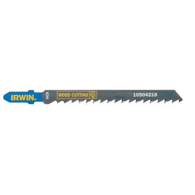 Irwin 10504218 Pistosahanterä T-kiinnitys, 100 mm, 6 TPI, 5 kpl