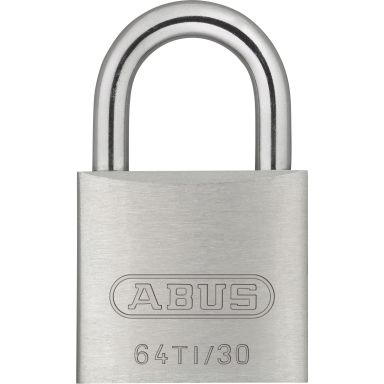 ABUS 64TI/30 Hængelås 30 mm, titalium, 2-pak