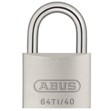 ABUS 64TI/40 Hængelås 40 mm, titalium, 2-pak