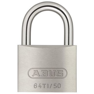 ABUS 64TI/50 Hængelås 50 mm, lige låsning, titalium