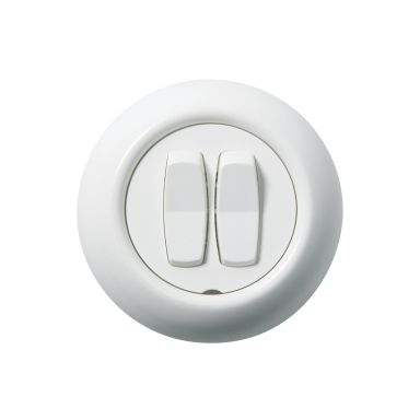 Schneider Electric Renova WDE006817 Kytkin uppoasennukseen, valkoinen