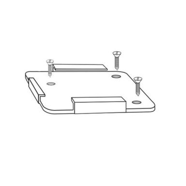 Hortus 211-926 Fot till ändstolpe