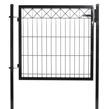 Hortus 111-403 Grind svart, inklusive stolpar