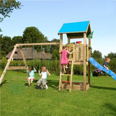 Jungle Gym Castle Lektorn med gunga