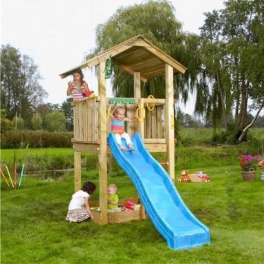 Jungle Gym Casa Lektorn med rutschkana