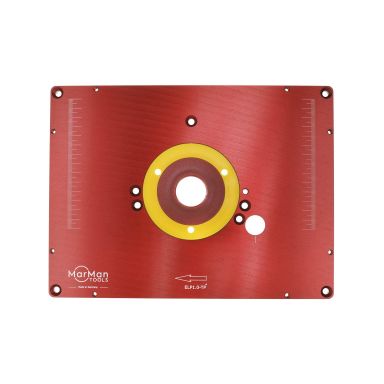 MarMan Tools IP1.0-TP Indlægsskive til fræsere, 306 x 229 x 9 mm