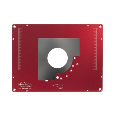 MarMan Tools IP2.0-B Indlægsskive til fræsere, 306 x 229 x 9 mm
