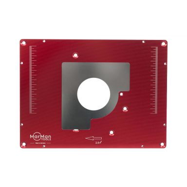 MarMan Tools IP2.0-F Indlægsskive til fræsere, 306 x 229 x 9 mm