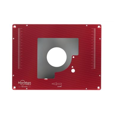 MarMan Tools IP2.0-M Indlægsskive til fræsere, 306 x 229 x 9 mm