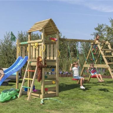 Jungle Gym Safari Lektorn med klätterställning och gungor