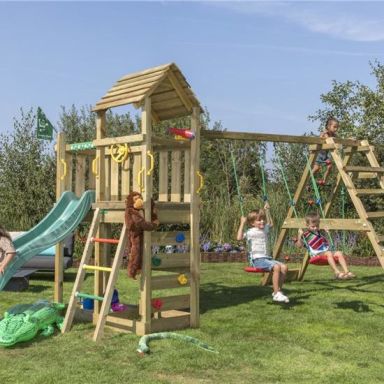 Jungle Gym Safari Lektorn med klätterställning och gungor