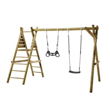 Nordic Play 805-627 Gungställning med plattform, gungor och gungbeslag