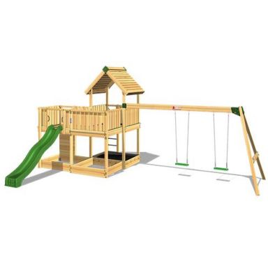 Hy-land Projekt 5 Lekplats med gungmodul