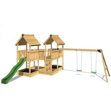 Hy-land Projekt 6 Lekplats med gungmodul
