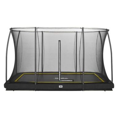 Salta Comfort Edition Inground Trampolin svart, med säkerhetsnät