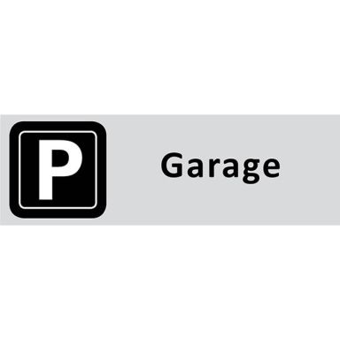 UniGraphics 6705318 Skylt Garage, 225 x 80 mm