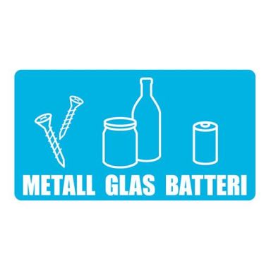 UniGraphics 3124128 Dekal metall/glas/batteri, 180 x 100 mm