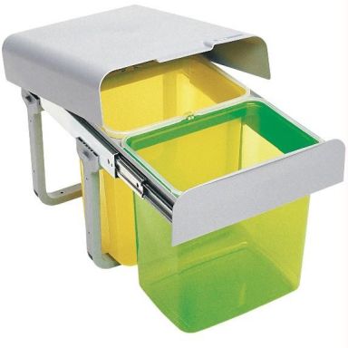 Intra EKKO2 Kildesorteringsbeholder 2 x 16 l