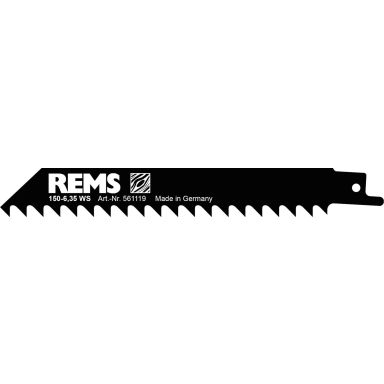 REMS 561119 R05 Puukkosahanterä 3 kpl, 150 mm