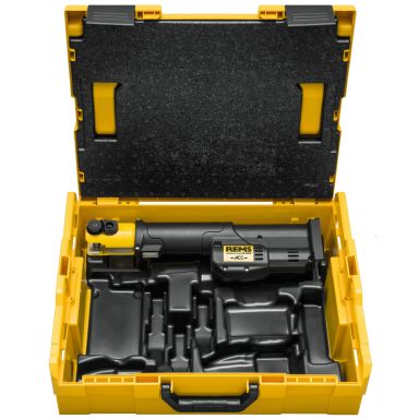 REMS Mini-Press S 22 V ACC Pressmaskine med L-BOXX, uden batteri og oplader