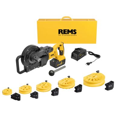 REMS 580064 R220 Bukkemaskine 14-28 mm, med batteri og oplader
