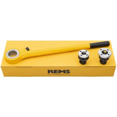 REMS Eva Gevindskæresæt R 1/2-3/4", manuel